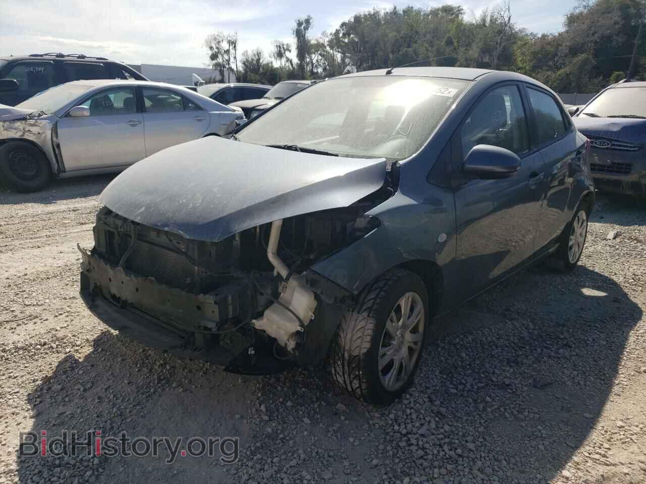 2014 MAZDA 2 - VIN: JM1DE1KY3E0187690 - Фото 2