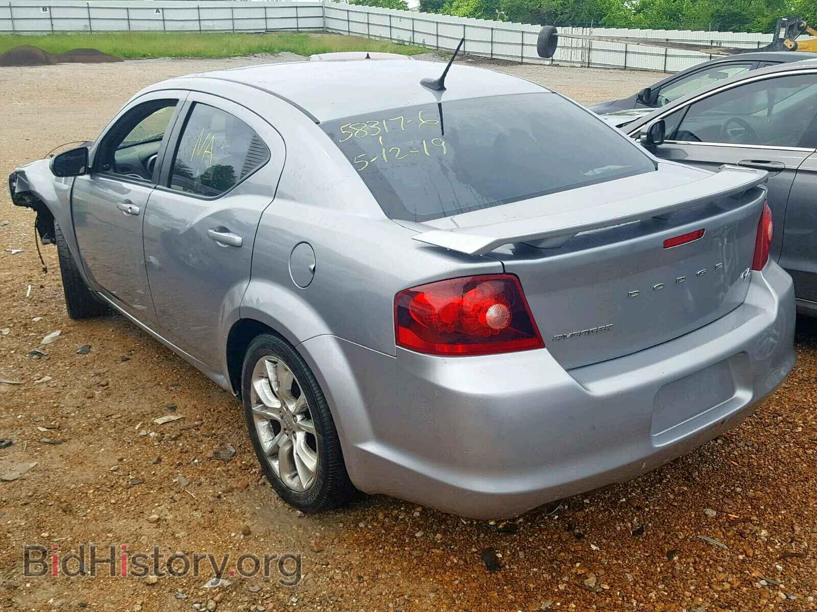 2014 DODGE AVENGER - VIN: 1C3CDZBGXEN193952 - Фото 3