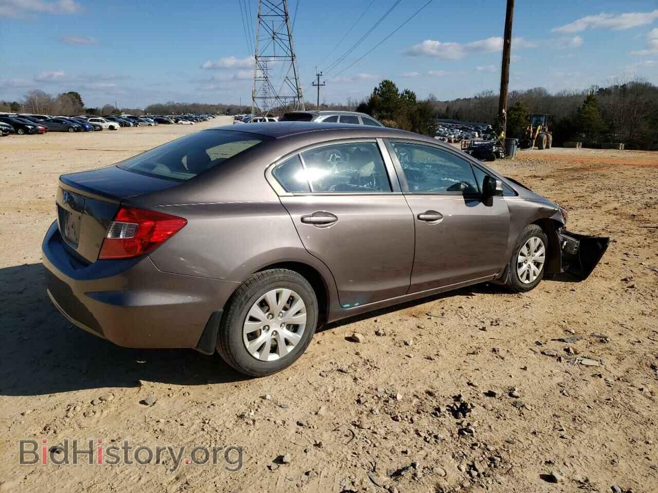 2012 HONDA CIVIC - VIN: 2HGFB2F56CH551537 - Фото 3