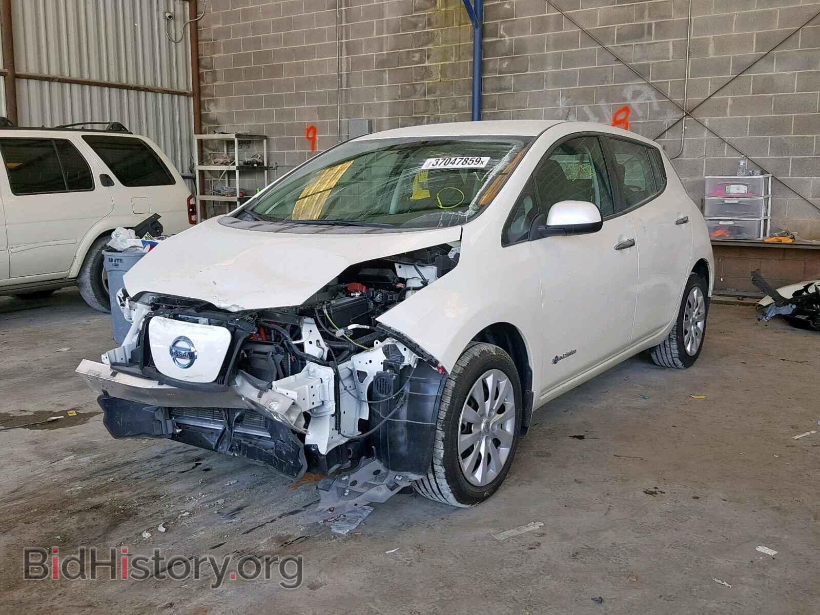 2015 NISSAN LEAF - VIN: 1N4AZ0CP8FC324751 - Фото 2