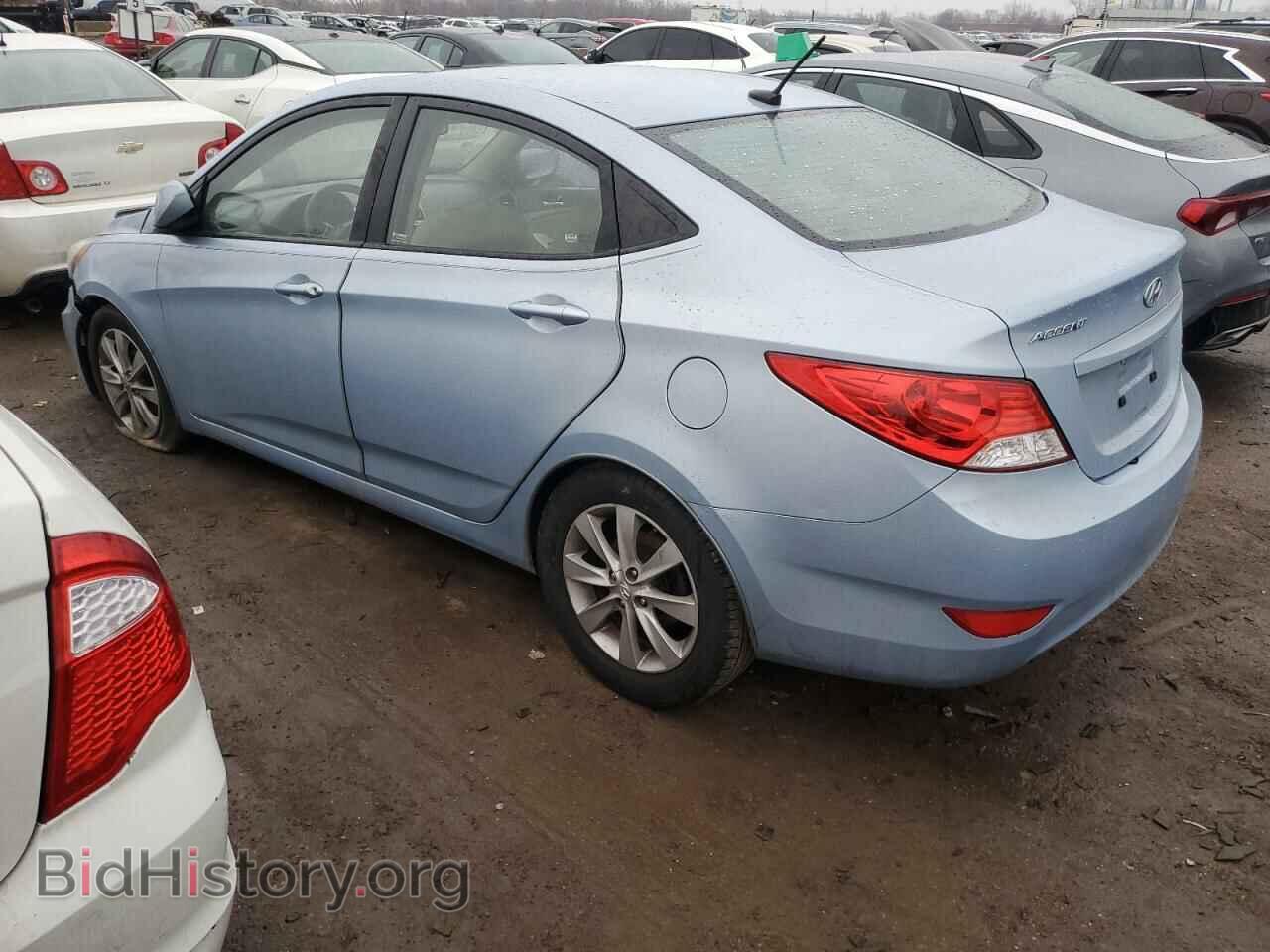 2012 HYUNDAI ACCENT - VIN: KMHCU4AE5CU186033 - Фото 2