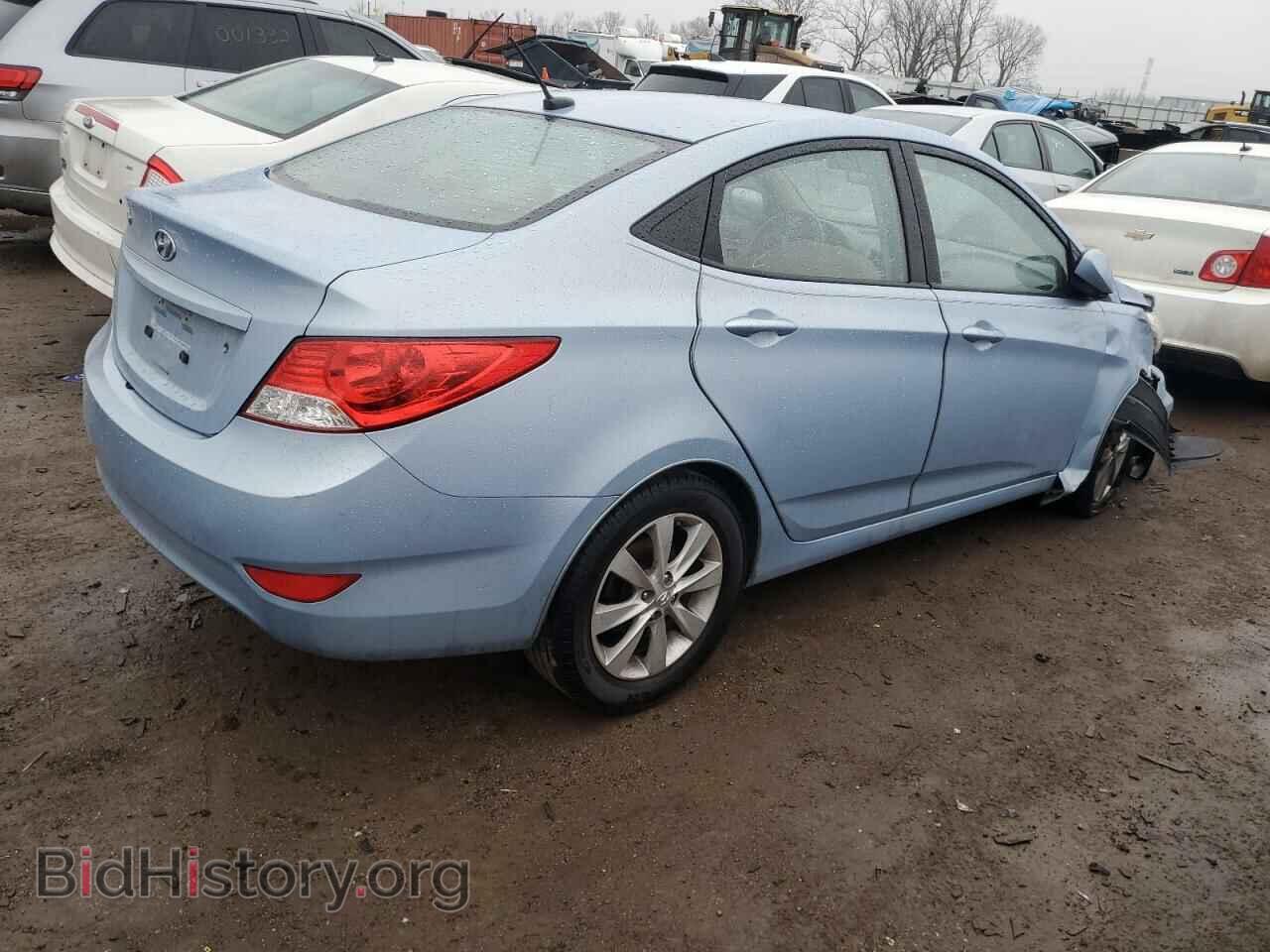 2012 HYUNDAI ACCENT - VIN: KMHCU4AE5CU186033 - Фото 3