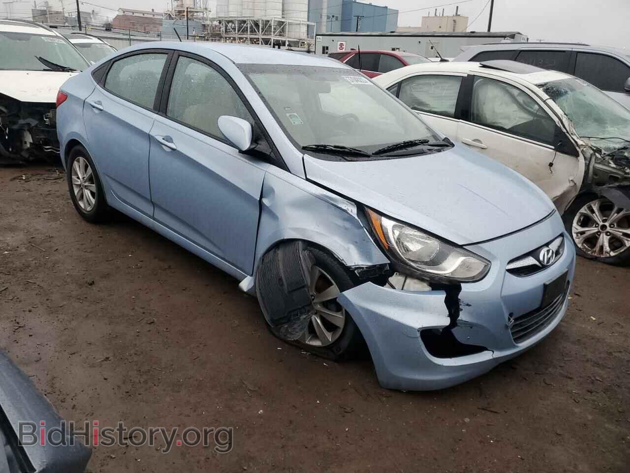 2012 HYUNDAI ACCENT - VIN: KMHCU4AE5CU186033 - Фото 4