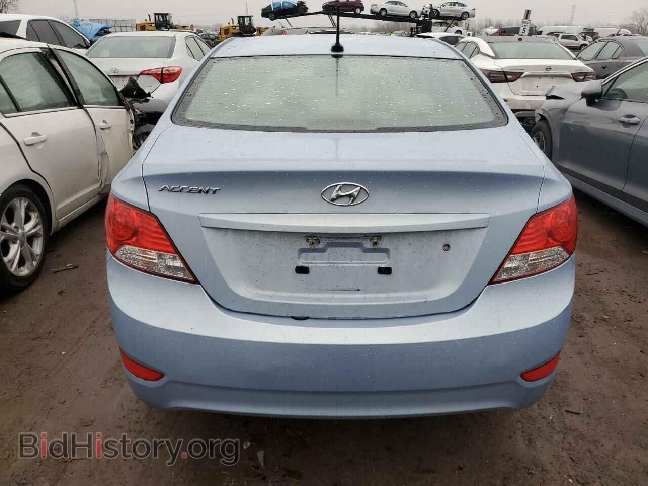 2012 HYUNDAI ACCENT - VIN: KMHCU4AE5CU186033 - Фото 6