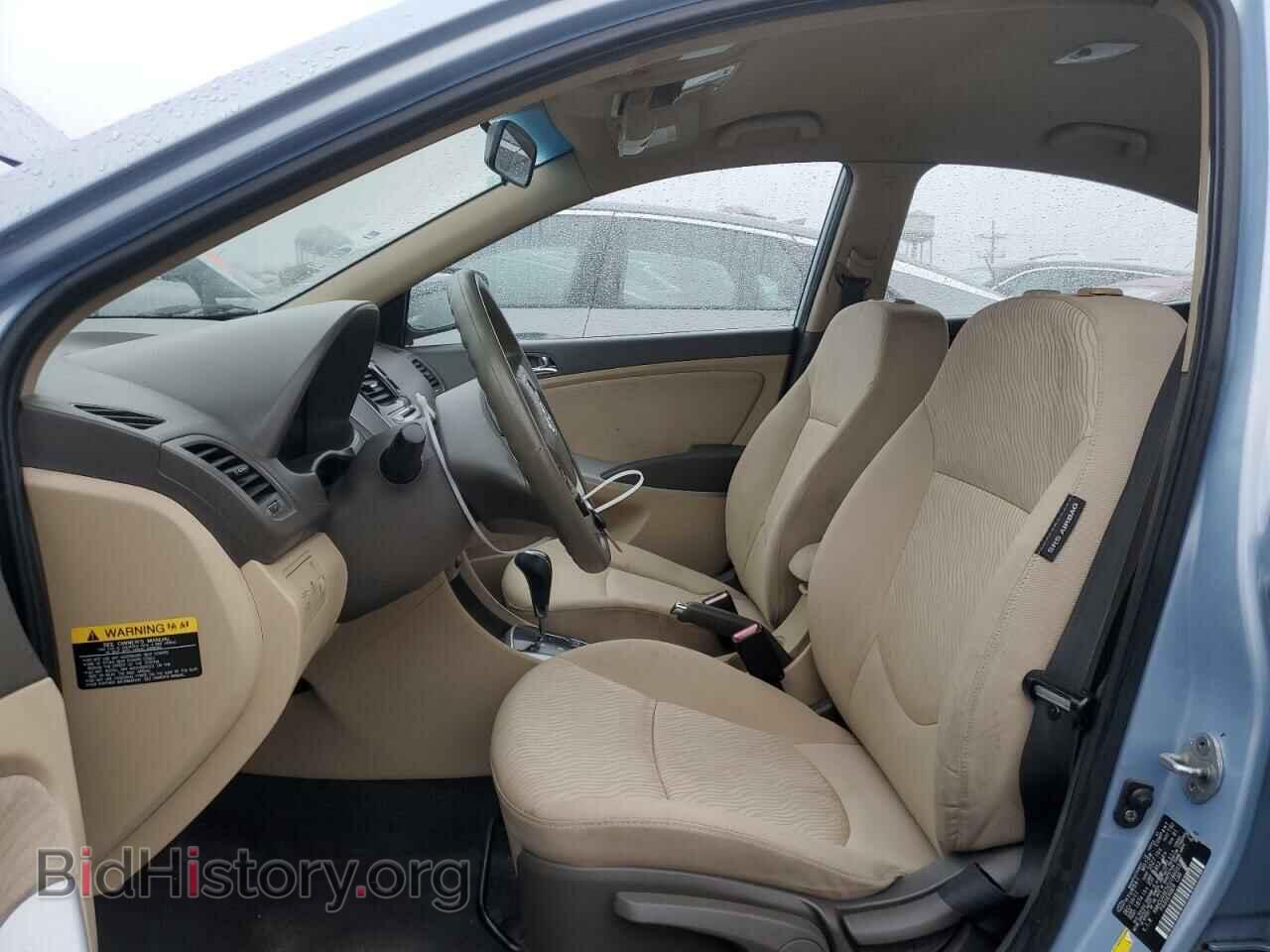 2012 HYUNDAI ACCENT - VIN: KMHCU4AE5CU186033 - Фото 7