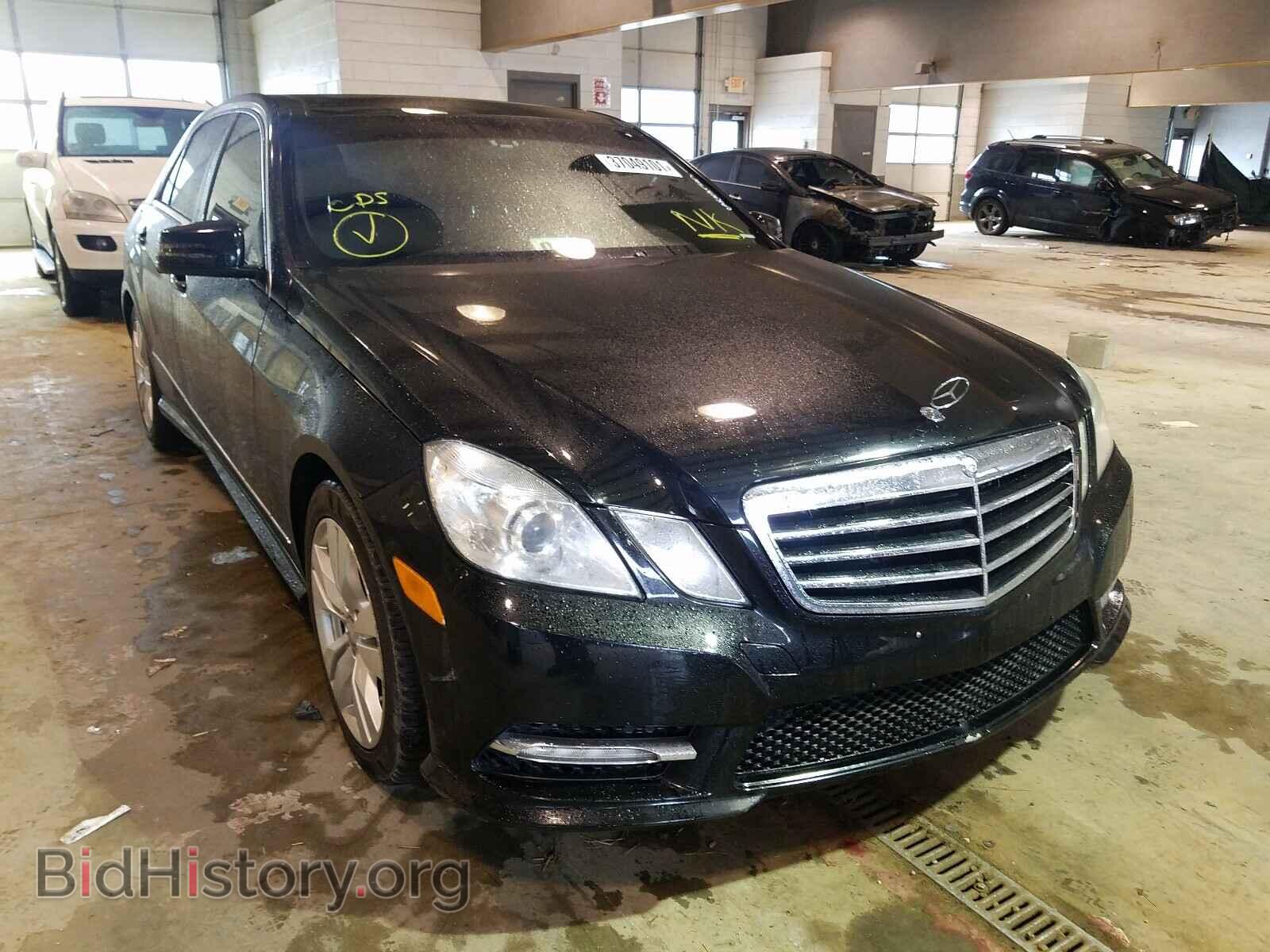 Photo WDDHF2EB9DA699321 - MERCEDES-BENZ E CLASS 2013