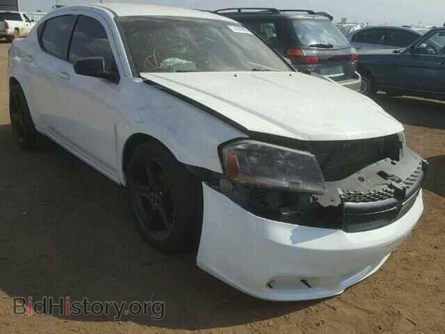 Фотография 1C3CDZAB8DN617830 - DODGE AVENGER 2013