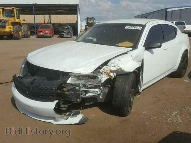 2013 DODGE AVENGER - VIN: 1C3CDZAB8DN617830 - Фото 2