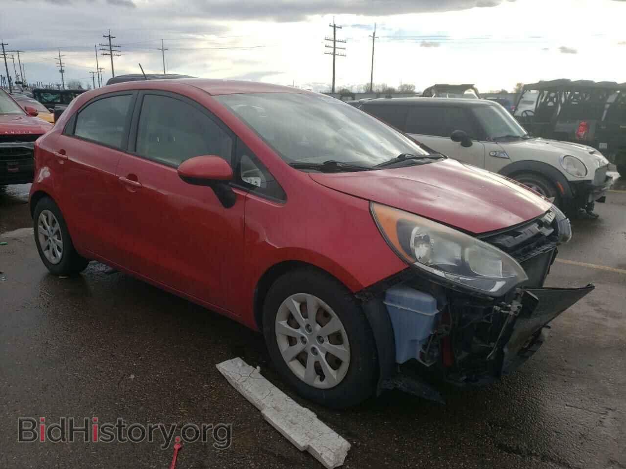 2012 KIA RIO - VIN: KNADM5A32C6013679 - Фото 4