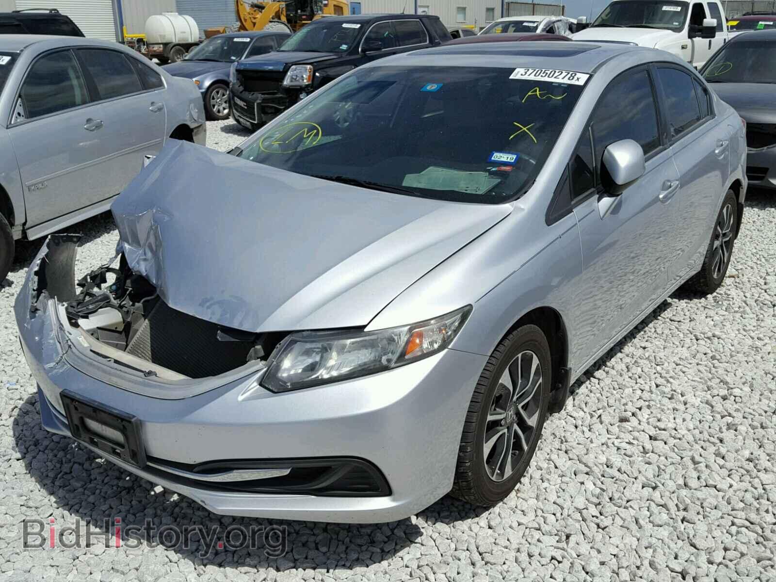 2013 HONDA CIVIC - VIN: 2HGFB2F83DH500721 - Photo 2