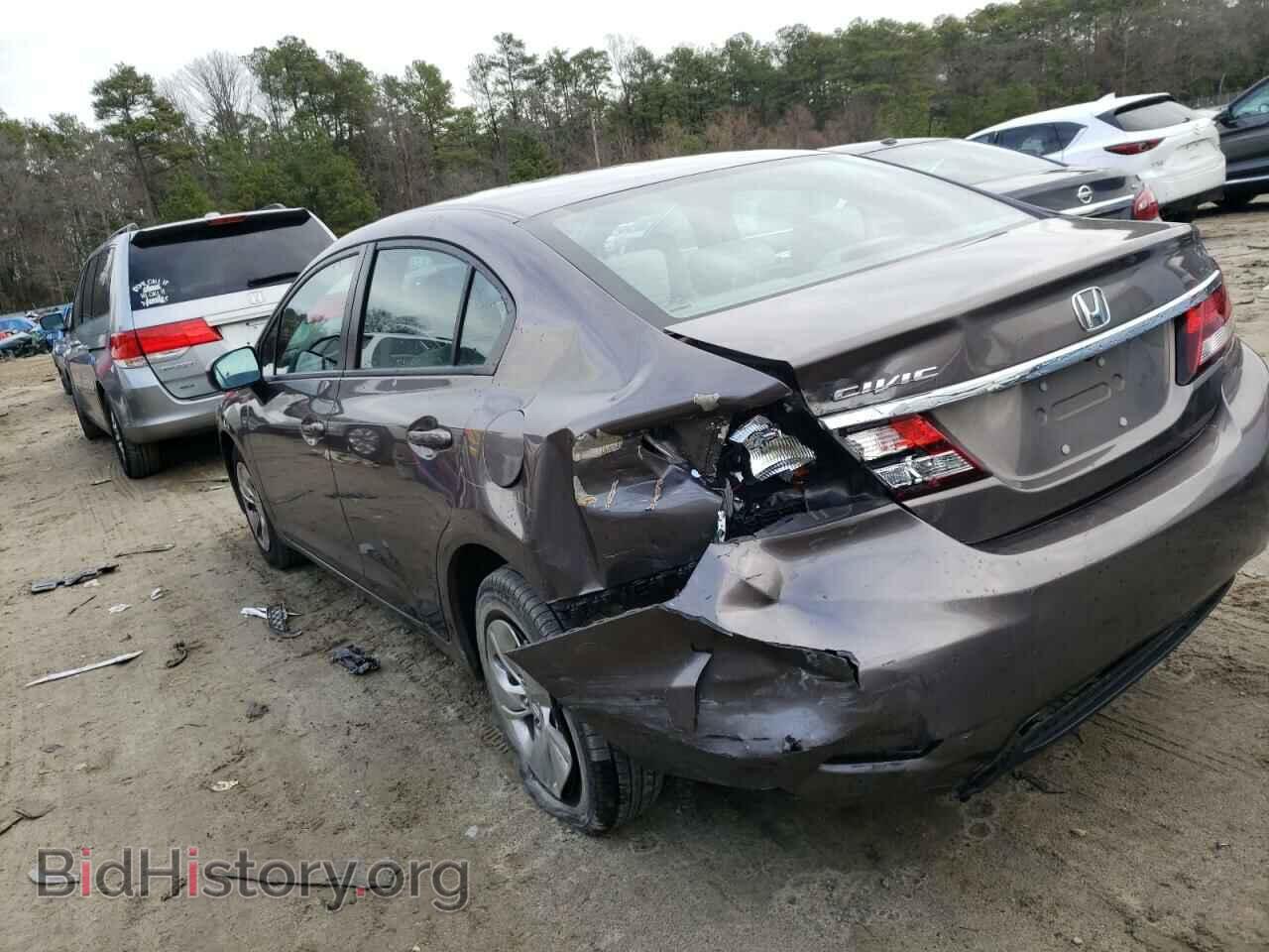 2015 HONDA CIVIC - VIN: 19XFB2F52FE294973 - Фото 2