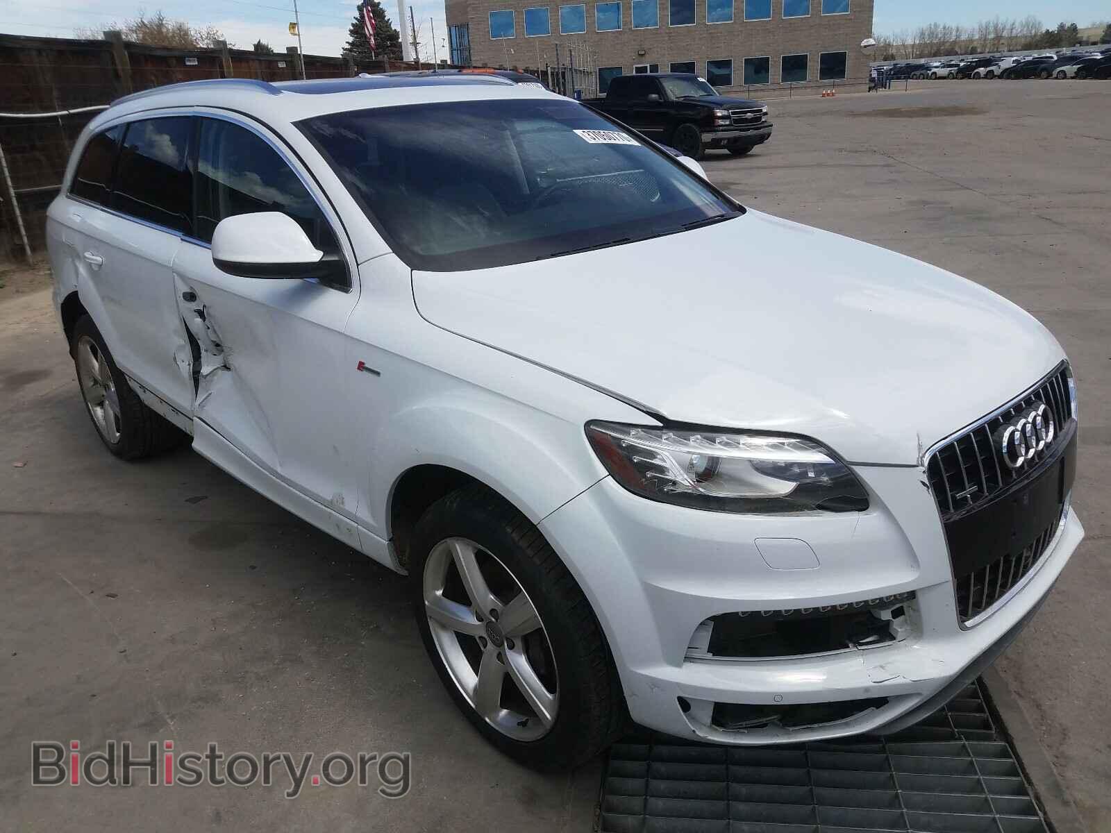 Photo WA1DGAFE1ED002307 - AUDI Q7 2014
