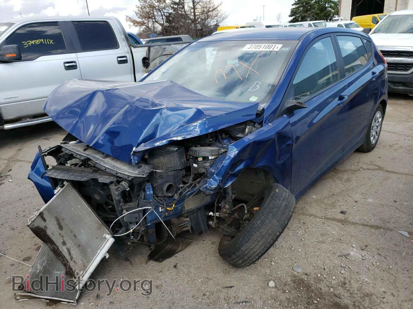 2016 HYUNDAI ACCENT - VIN: KMHCT5AE9GU280270 - Фото 2
