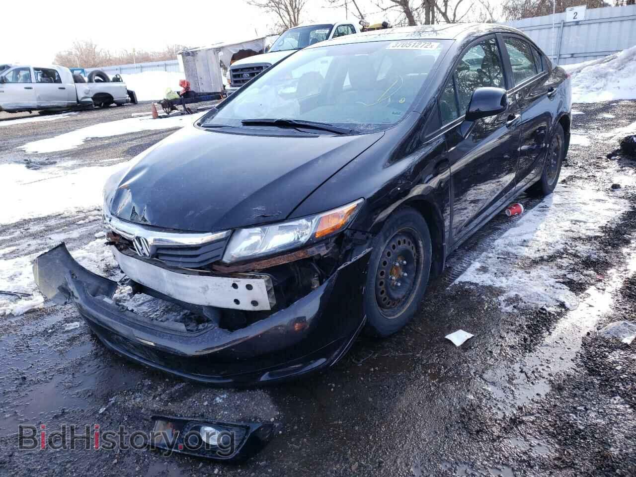 2012 HONDA CIVIC - VIN: 2HGFB2F57CH107826 - Фото 2