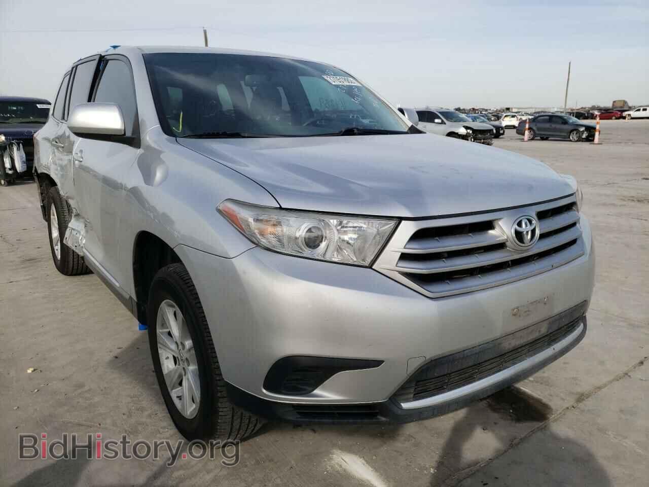 Photo 5TDZA3EH8DS040592 - TOYOTA HIGHLANDER 2013