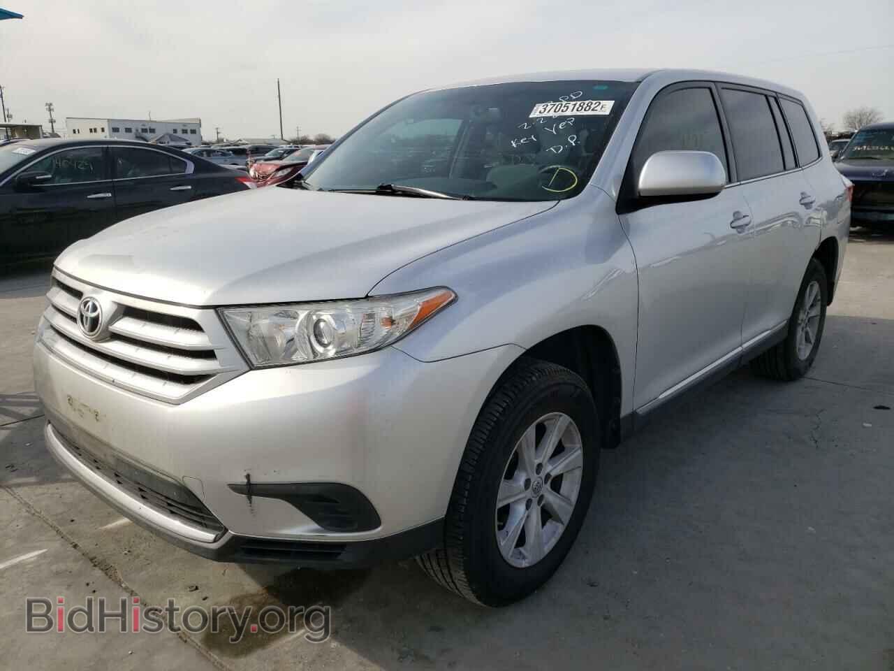 2013 TOYOTA HIGHLANDER - VIN: 5TDZA3EH8DS040592 - Фото 2