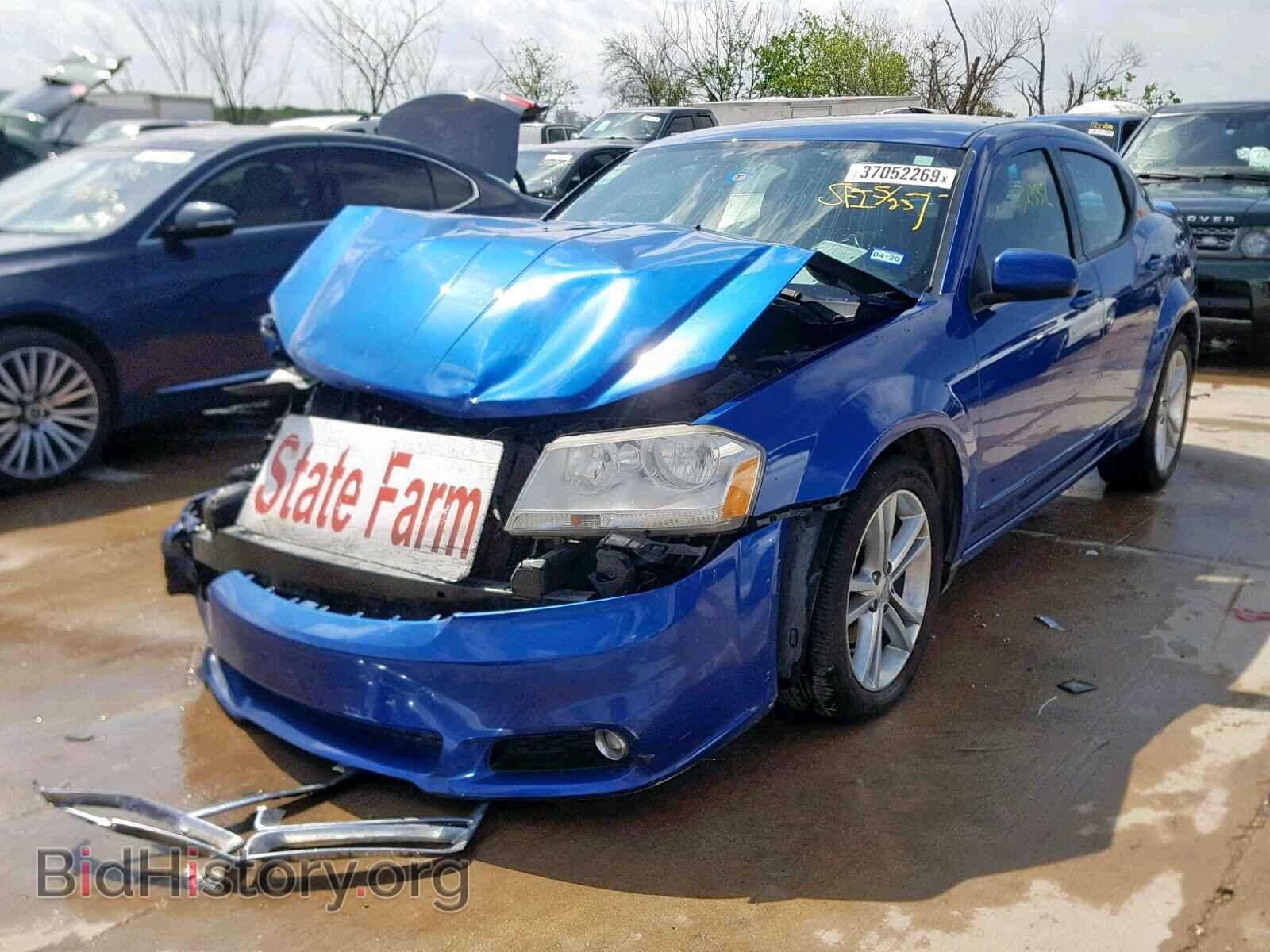 2012 DODGE AVENGER - VIN: 1C3CDZEG5CN264712 - Фото 2