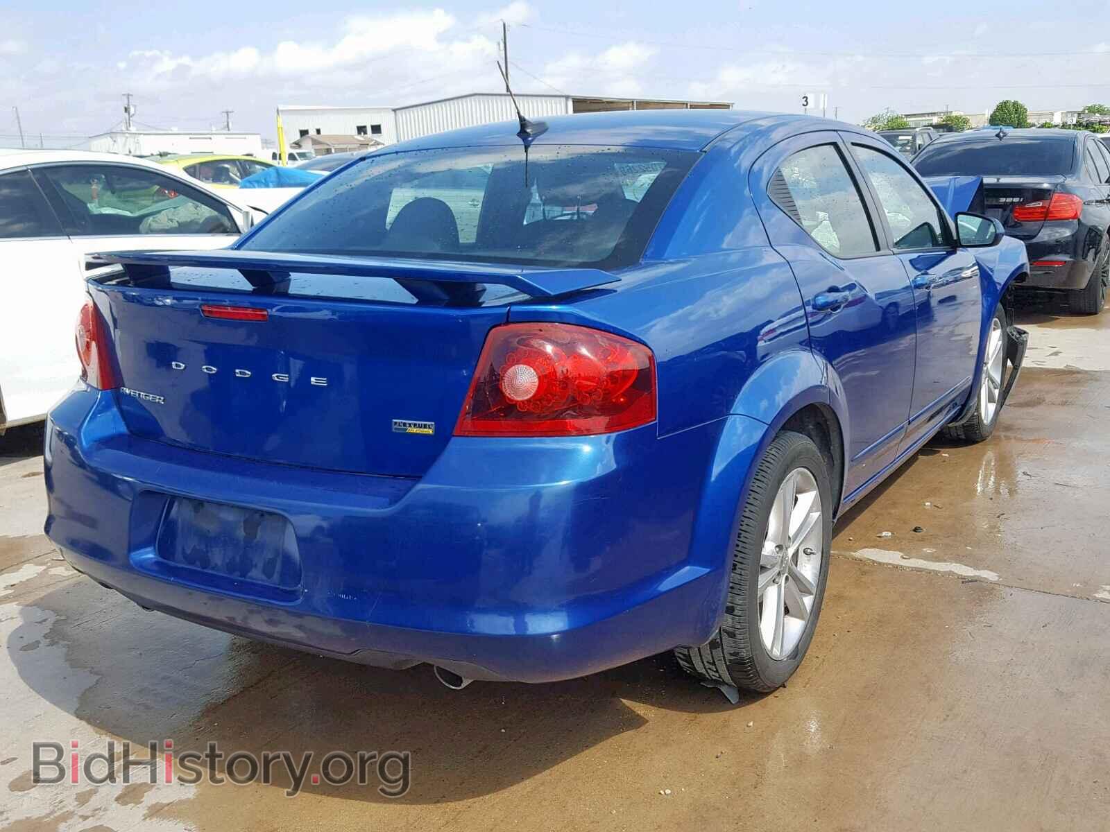 2012 DODGE AVENGER - VIN: 1C3CDZEG5CN264712 - Фото 4