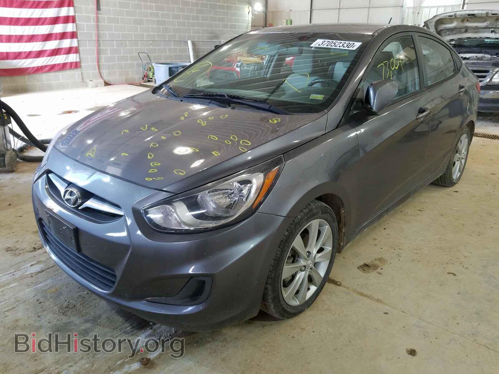 2013 HYUNDAI ACCENT - VIN: KMHCT4AE1DU532101 - Фото 2