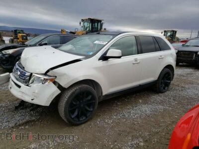2009 Ford EDGE Edge Limit, белый — VIN 2FMDK49C09BA85199, Copart