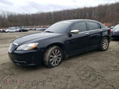 2013 Chrysler 200 200 LIMITE, black — VIN 1C3CCBCG2DN524854, Copart
