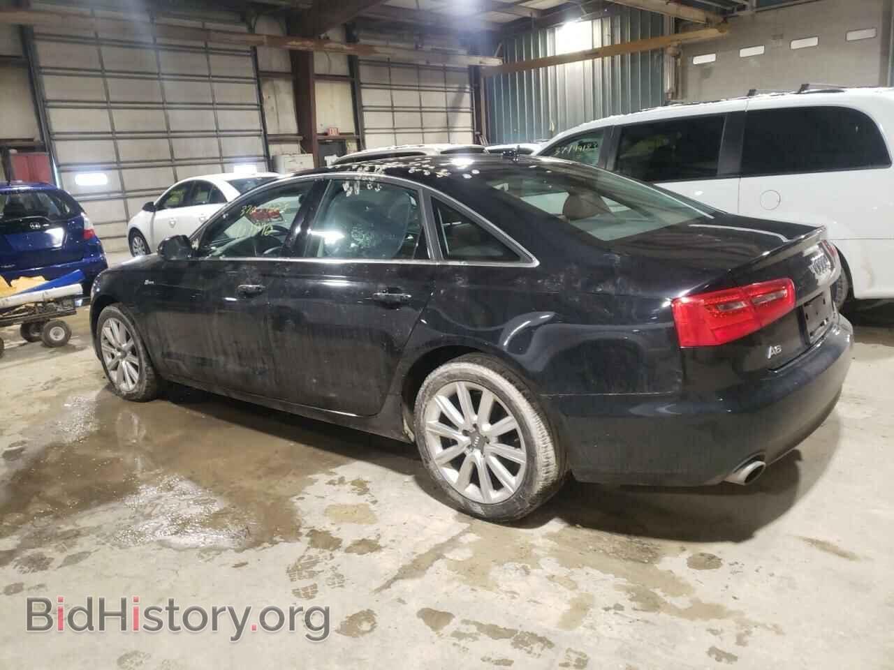 2013 AUDI A6 - VIN: WAUGFAFC7DN054728 - Фото 2