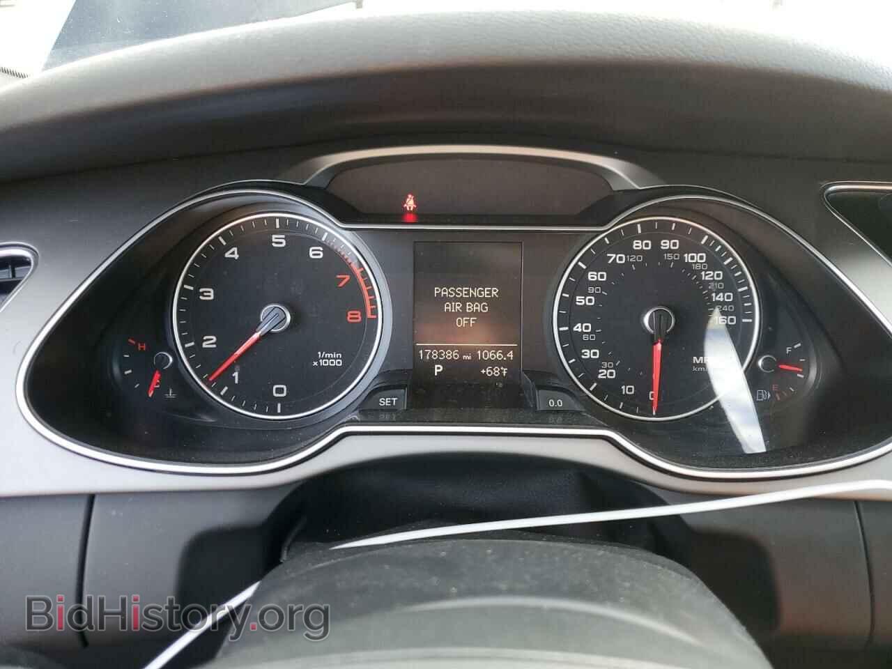 2013 AUDI A4 - VIN: WAUAFAFL9DN013524 - Фото 9