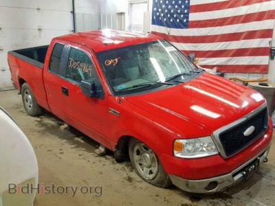 2007 Ford F150, red — VIN 1FTPX14V17FA94094, Copart