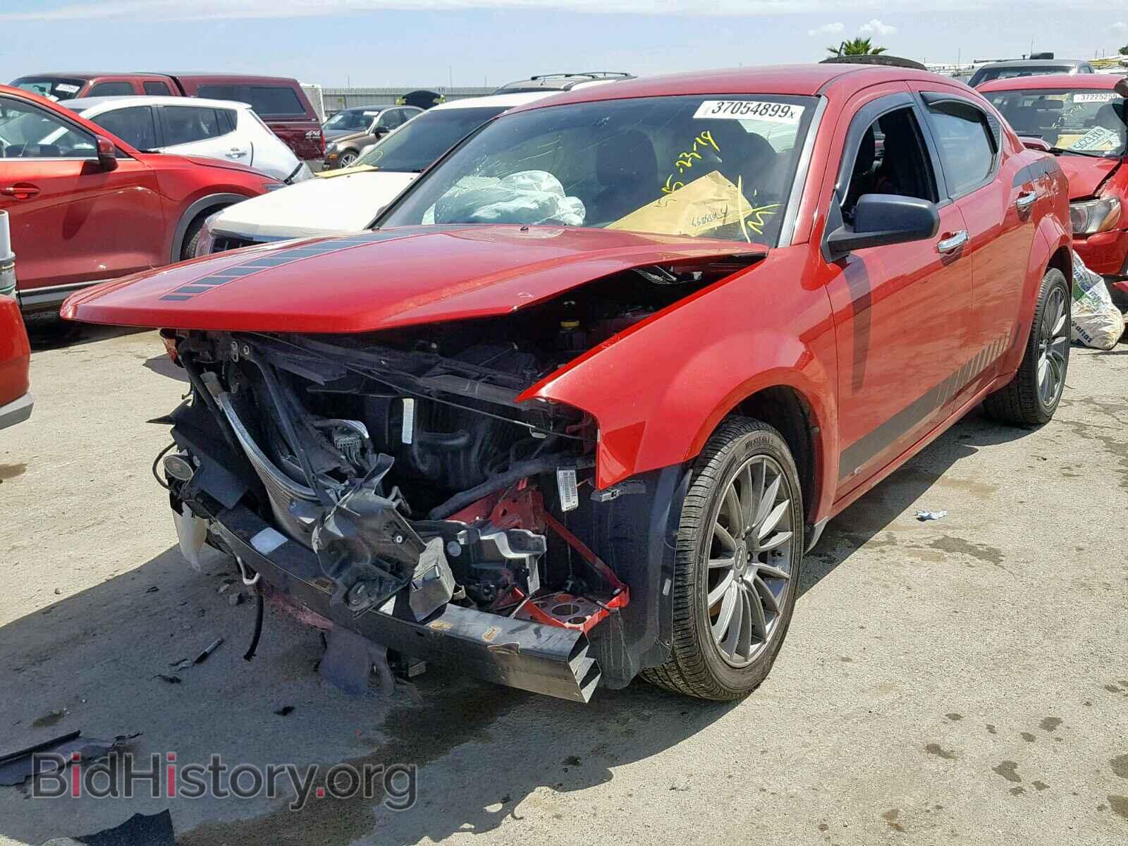 2013 DODGE AVENGER - VIN: 1C3CDZAB4DN535612 - Фото 2