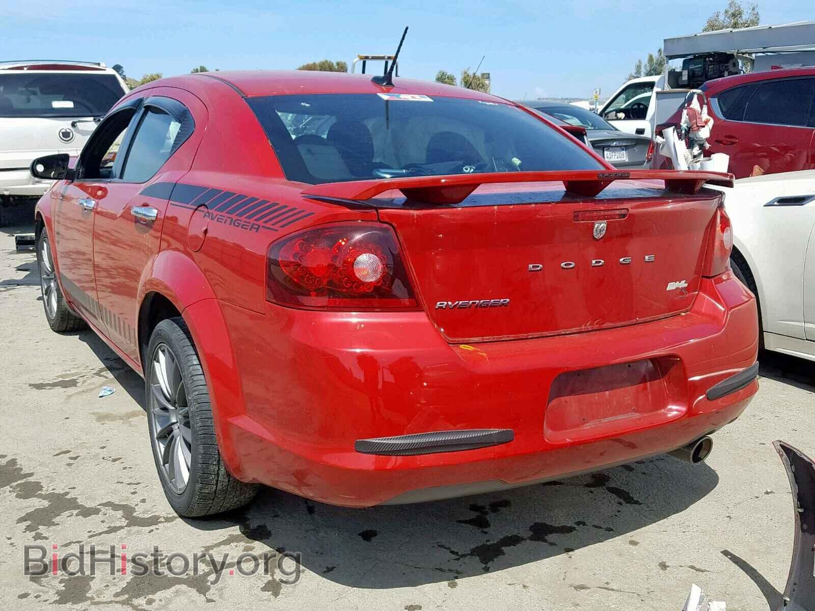 2013 DODGE AVENGER - VIN: 1C3CDZAB4DN535612 - Фото 3