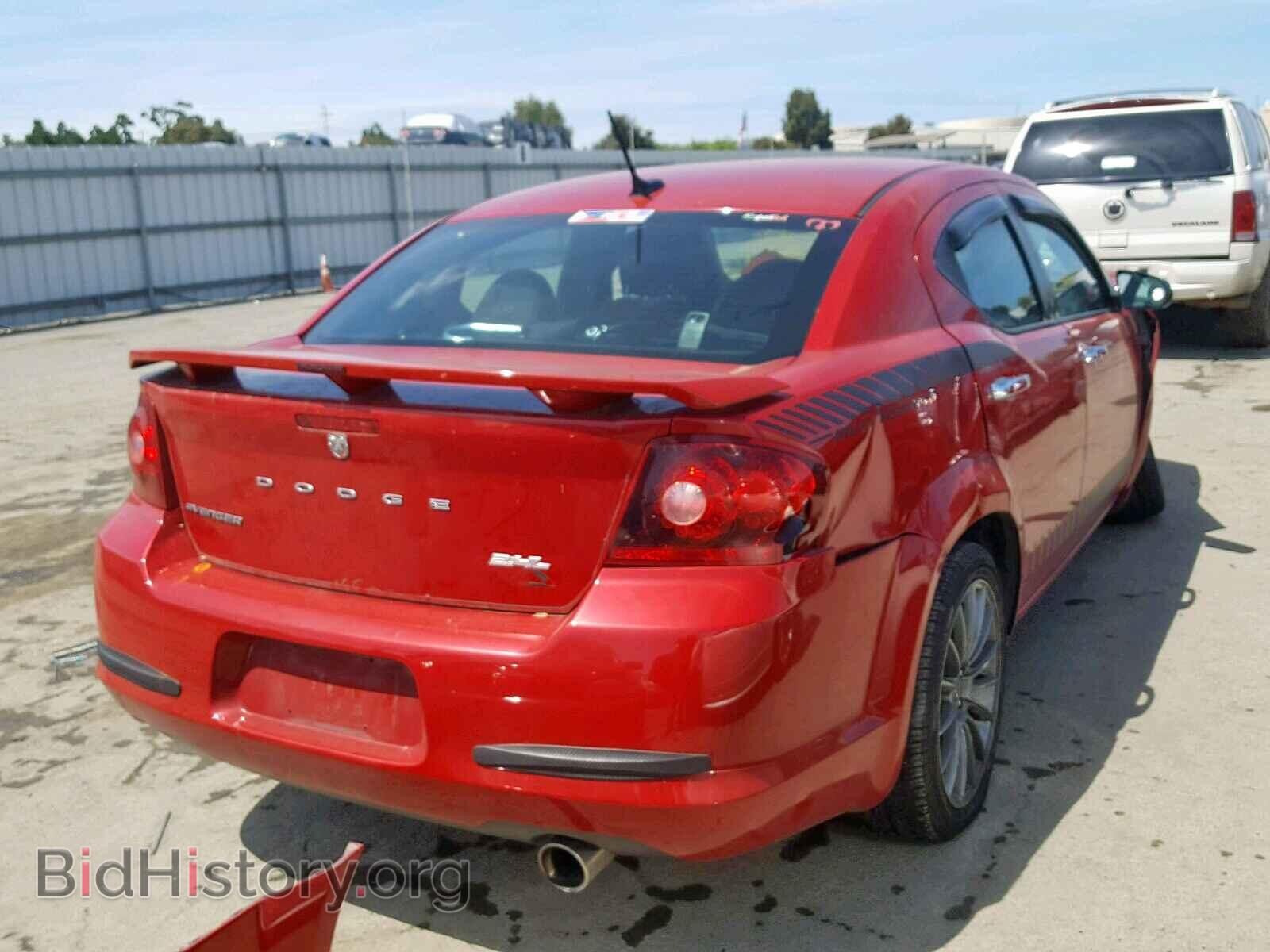 2013 DODGE AVENGER - VIN: 1C3CDZAB4DN535612 - Фото 4