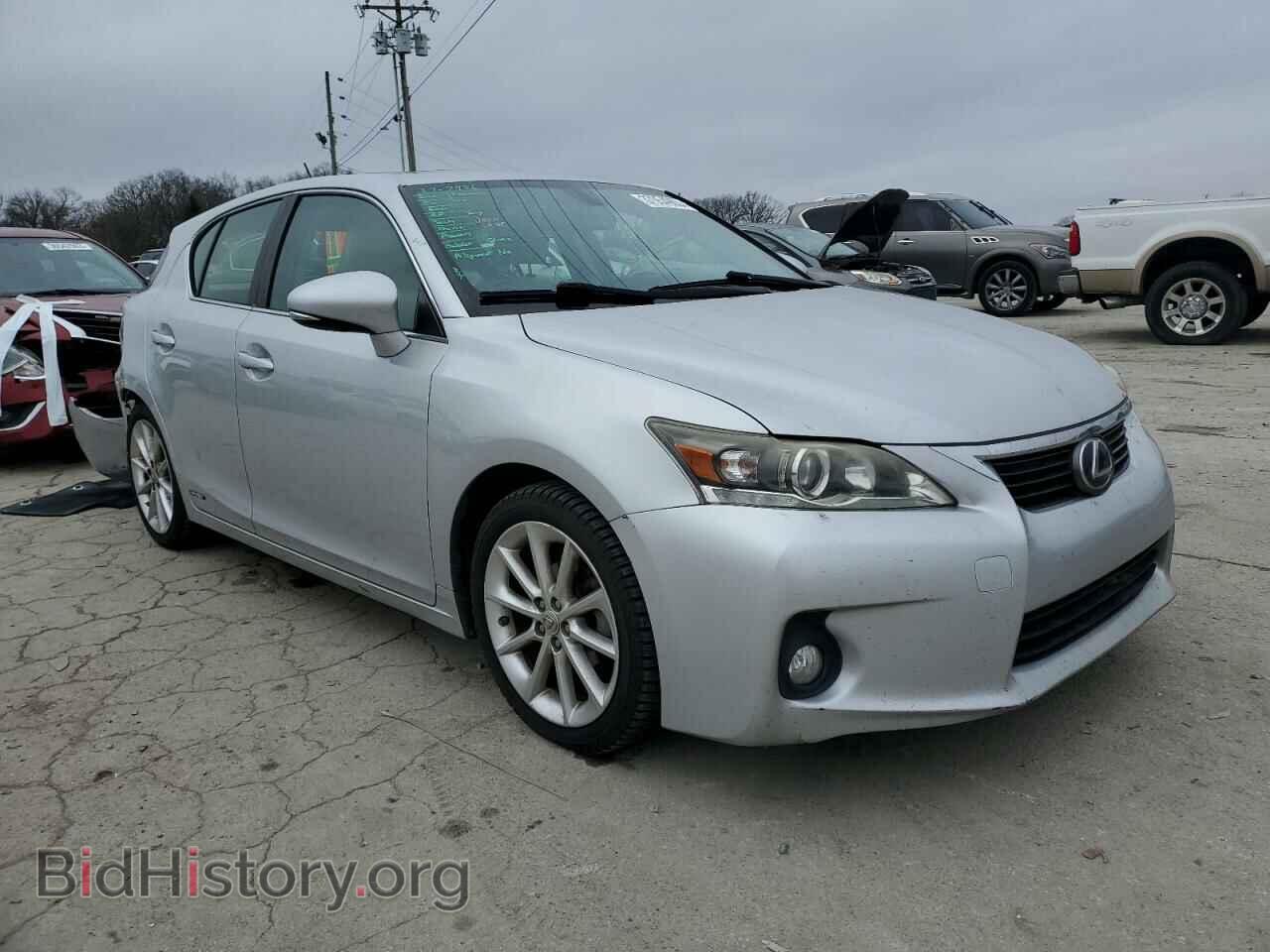 2012 LEXUS CT 200 - VIN: JTHKD5BH6C2114556 - Фото 4