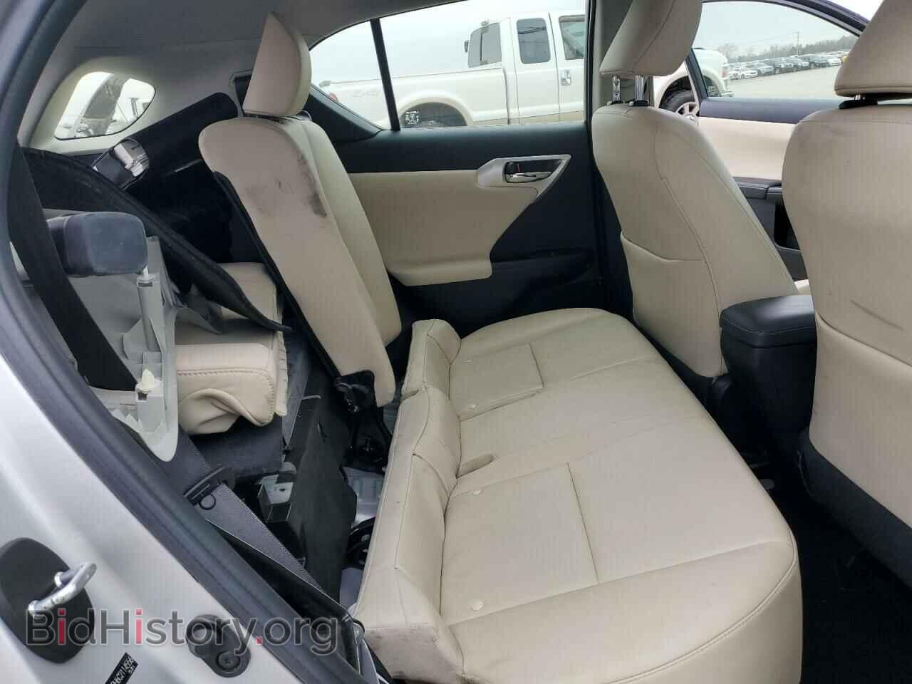 2012 LEXUS CT 200 - VIN: JTHKD5BH6C2114556 - Фото 10