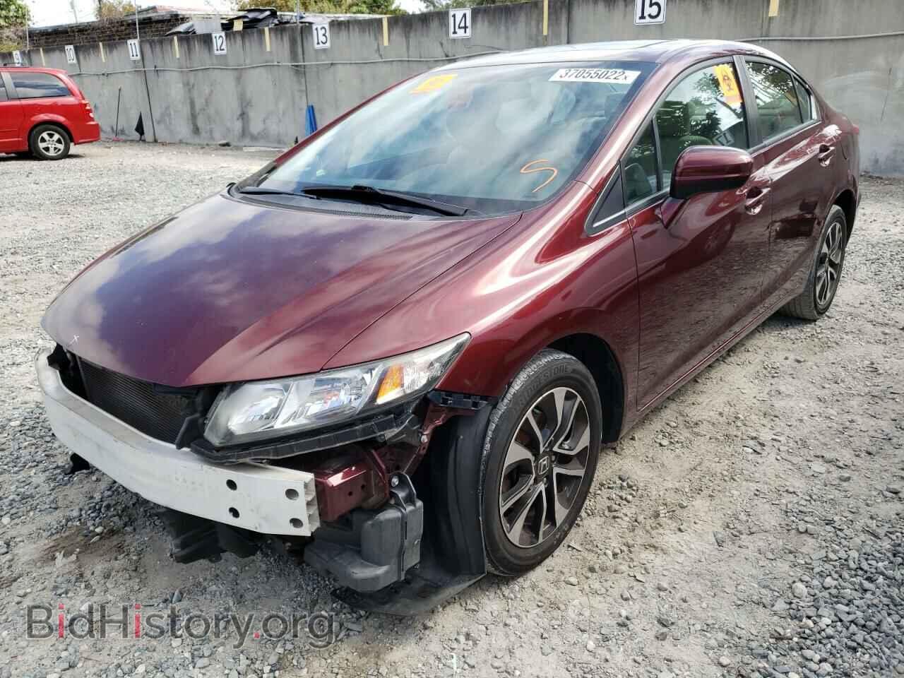 2014 HONDA CIVIC - VIN: 19XFB2F85EE008106 - Фото 2