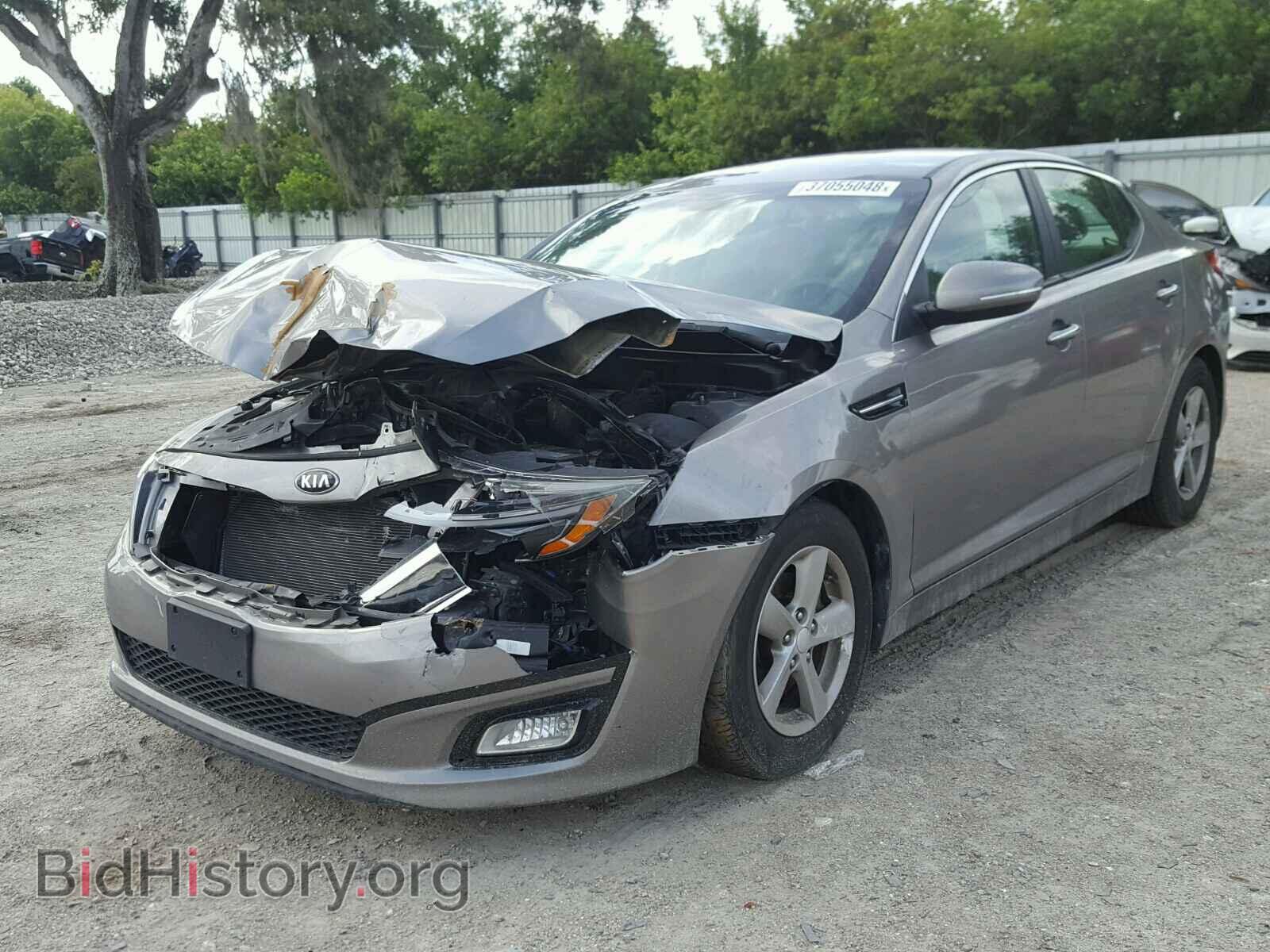 2014 KIA OPTIMA - VIN: 5XXGM4A72EG260721 - Фото 2