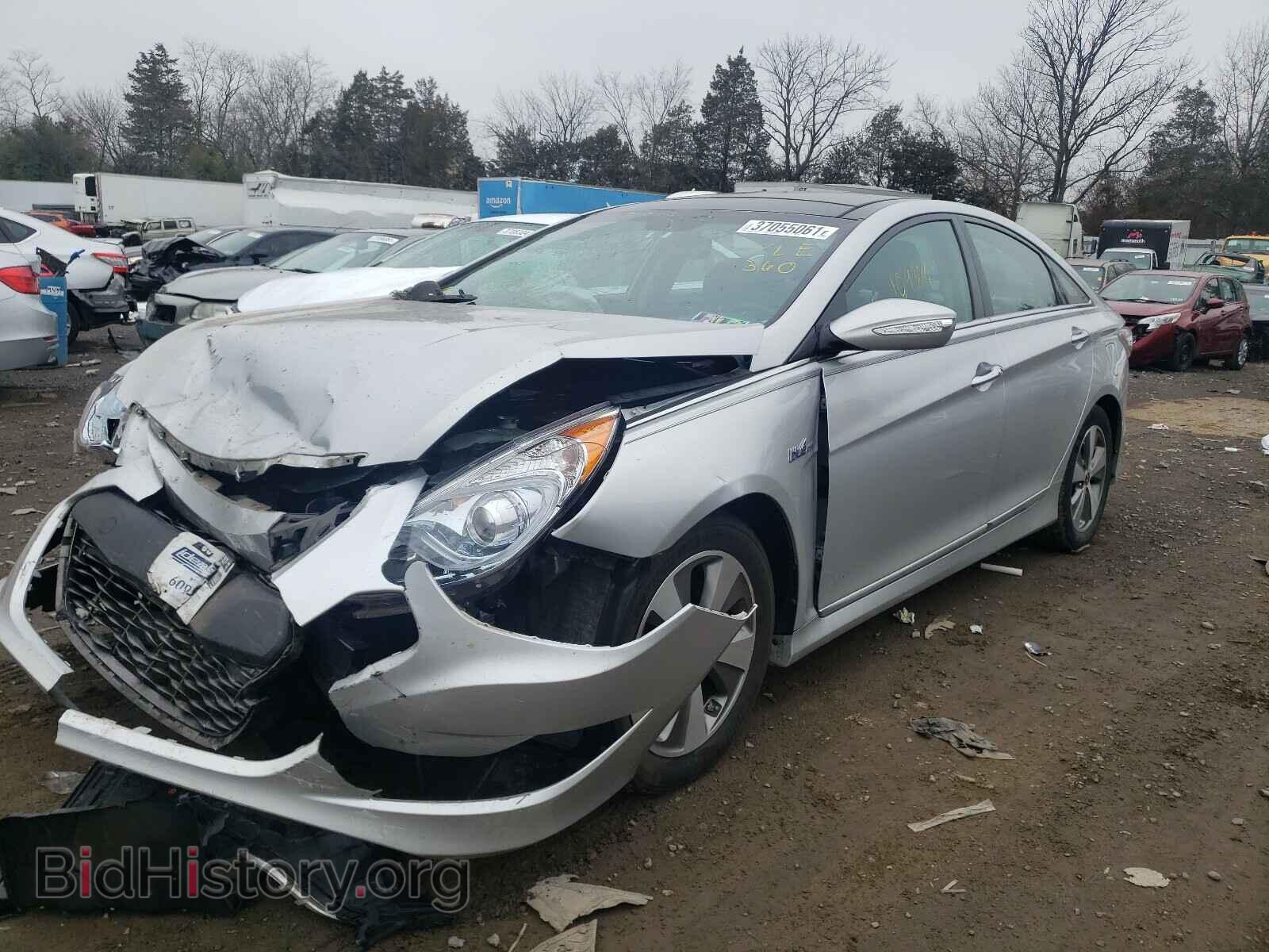 2012 HYUNDAI SONATA - VIN: KMHEC4A49CA028377 - Photo 2