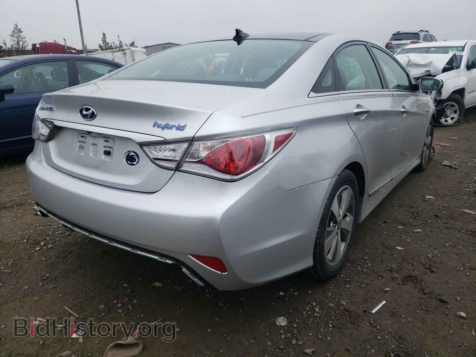 2012 HYUNDAI SONATA - VIN: KMHEC4A49CA028377 - Photo 4