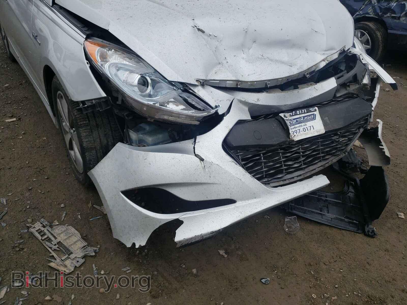 2012 HYUNDAI SONATA - VIN: KMHEC4A49CA028377 - Photo 9
