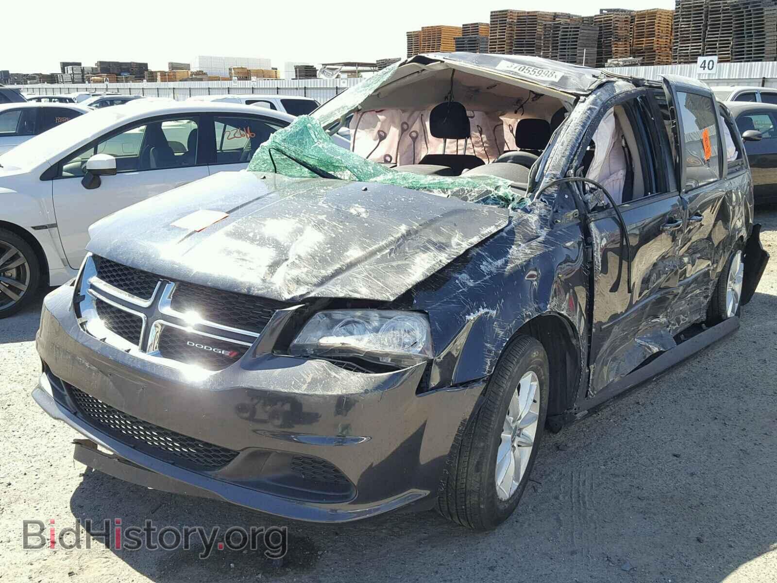 2014 DODGE CARAVAN - VIN: 2C4RDGCG1ER176971 - Фото 2