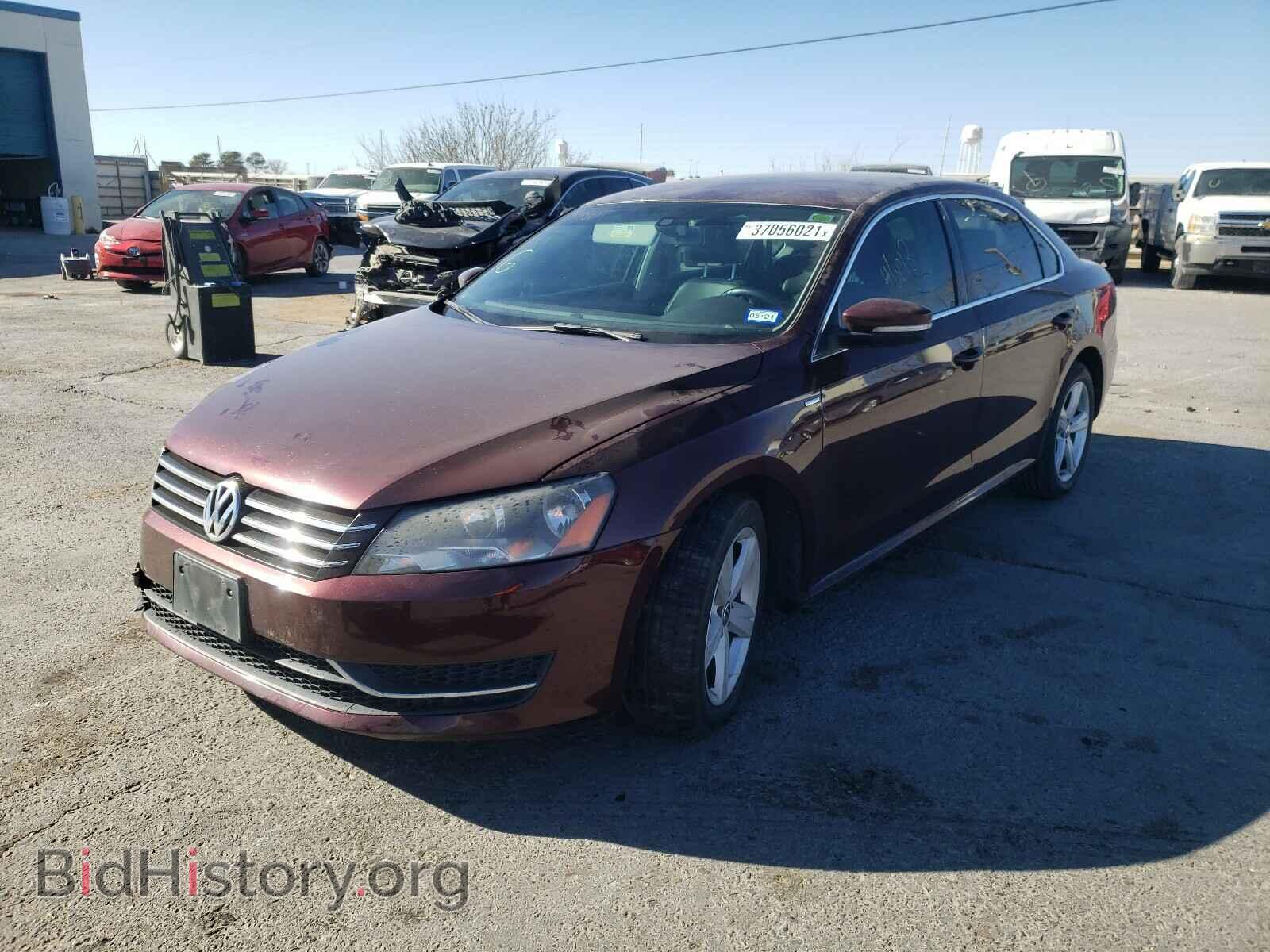 2014 VOLKSWAGEN PASSAT - VIN: 1VWAT7A39EC041307 - Фото 2