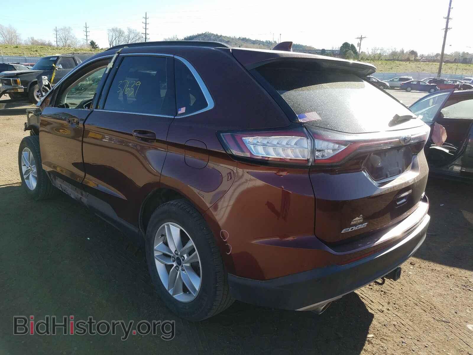 2016 FORD EDGE - VIN: 2FMPK4J87GBB52382 - Фото 3