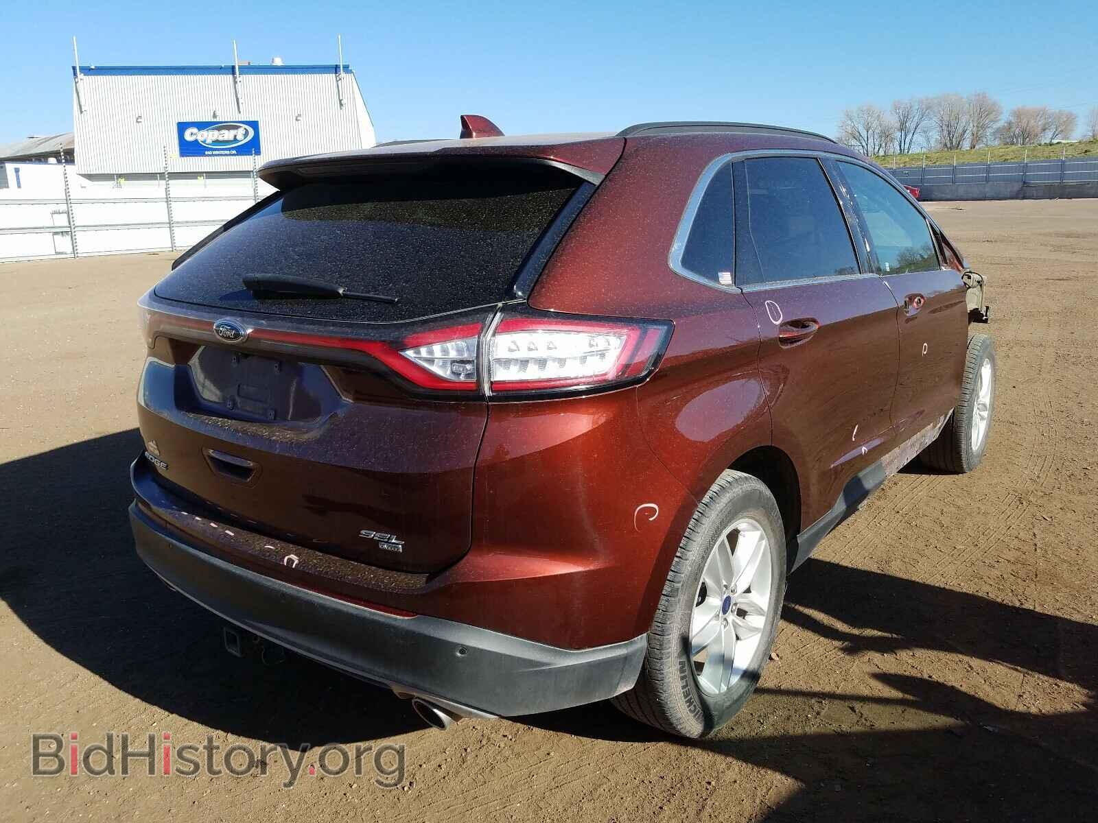 2016 FORD EDGE - VIN: 2FMPK4J87GBB52382 - Фото 4