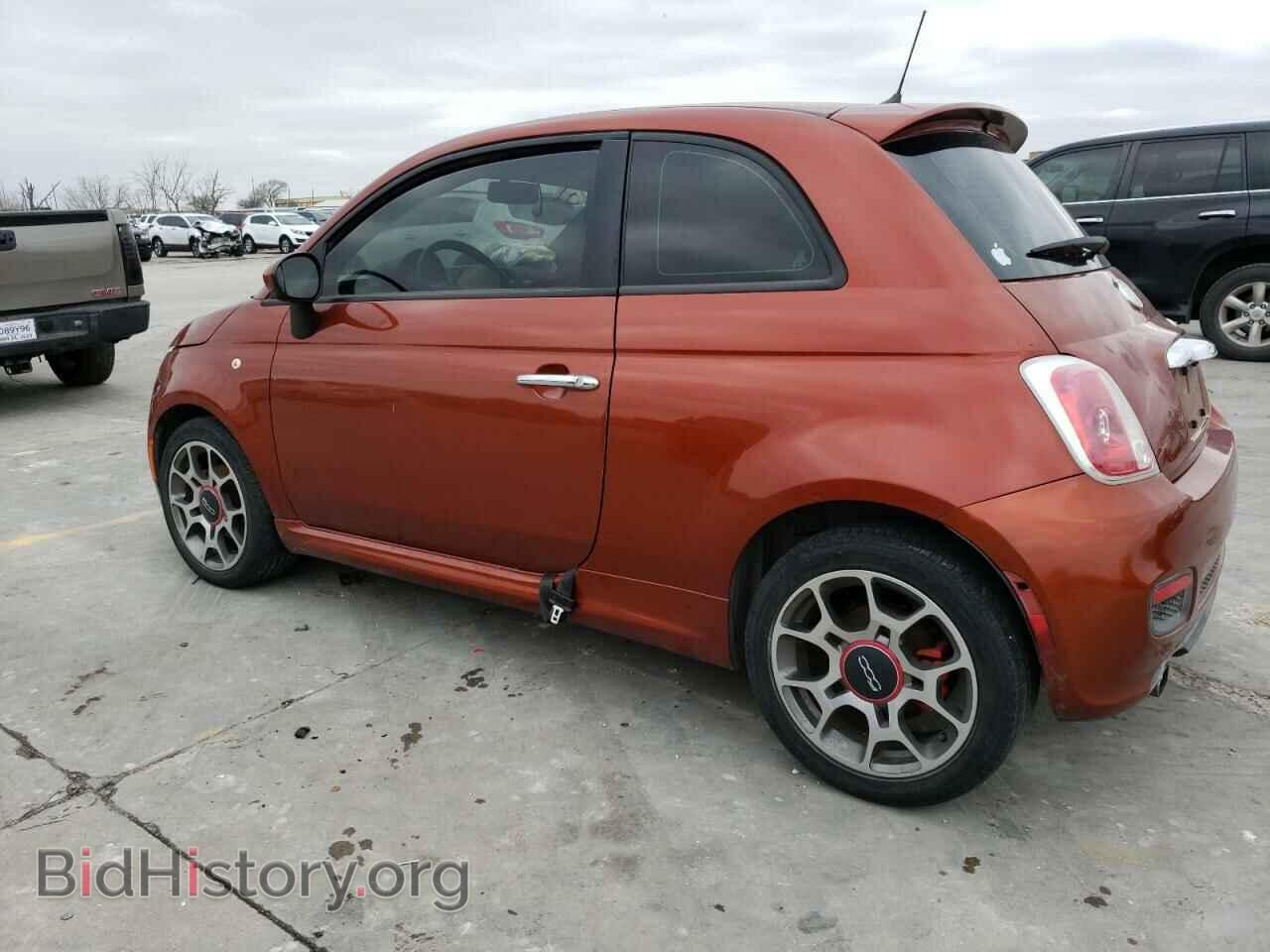 2012 FIAT 500 - VIN: 3C3CFFBR0CT358236 - Фото 2