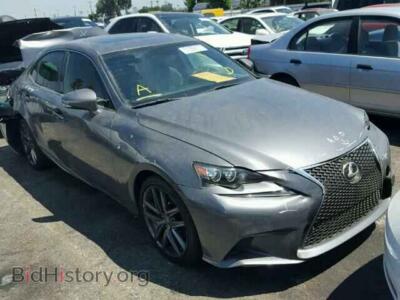 2014 Lexus IS, серый — VIN JTHBF1D23E5007509, Copart
