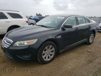 2011 Ford TAURUS Taurus SE, черный — VIN 1FAHP2DW0BG139652, Copart