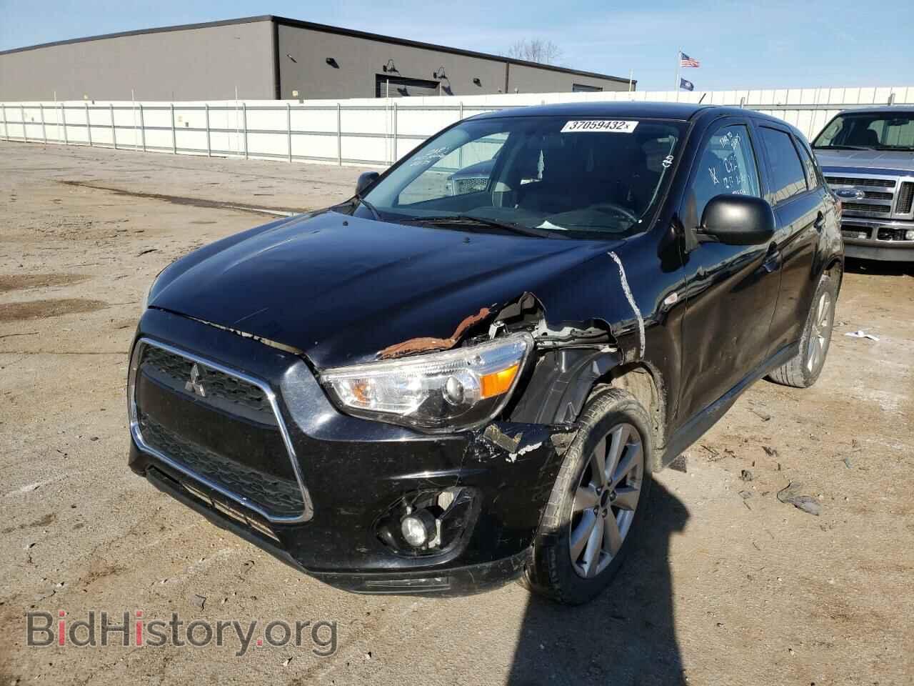 2014 MITSUBISHI OUTLANDER - VIN: 4A4AP3AU7EE028514 - Фото 2