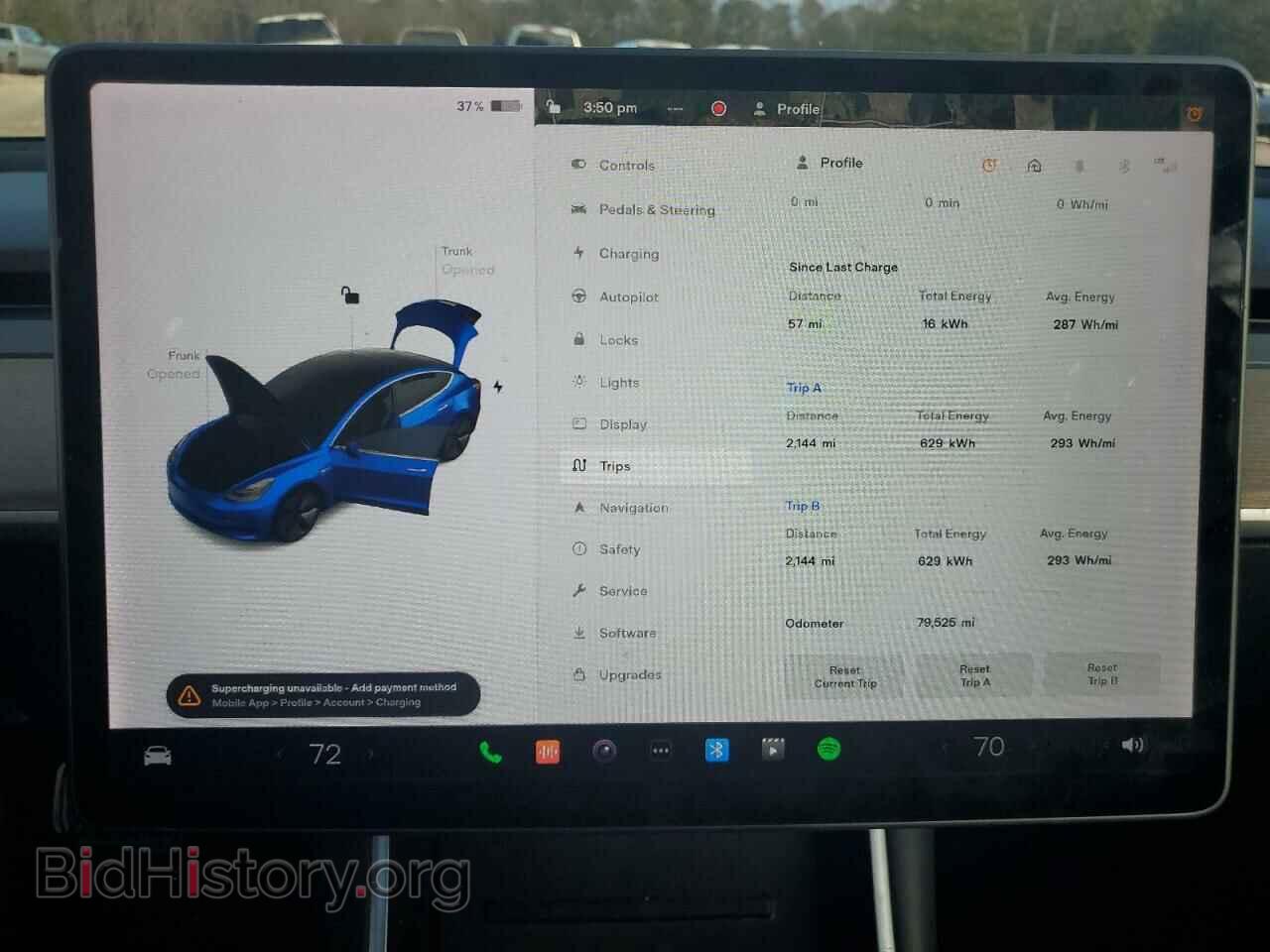 2018 TESLA MODEL 3 - VIN: 5YJ3E1EA4JF022625 - Фото 9