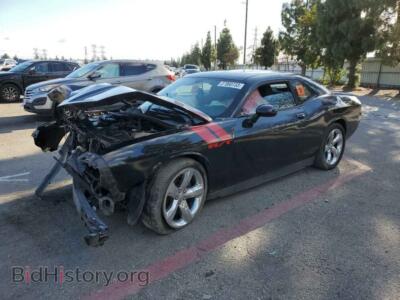 2012 Dodge CHALLENGER, черный — VIN 2C3CDYBT2CH112648, Copart