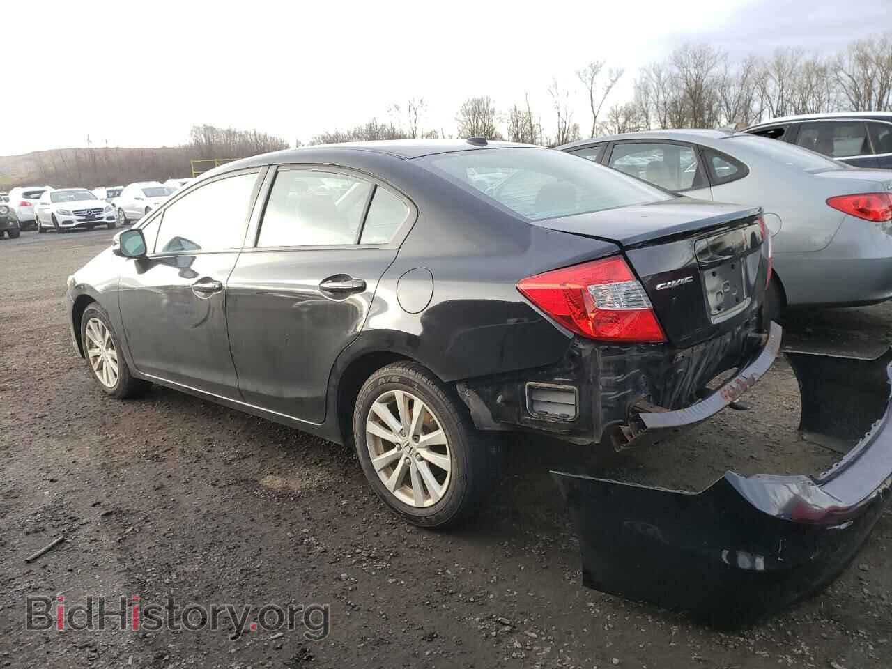 2012 HONDA CIVIC - VIN: 2HGFB2F80CH540723 - Фото 2