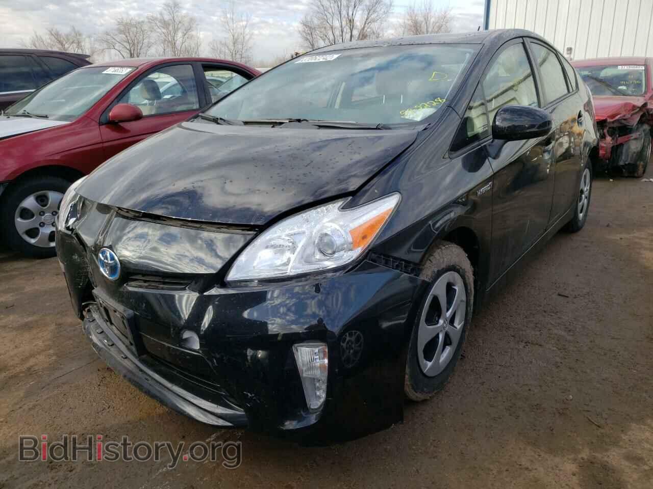 2013 TOYOTA PRIUS - VIN: JTDKN3DU2D5585228 - Фото 2